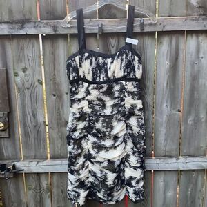 Democracy ruched dress sz. 8